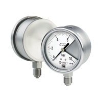 MGS20 DN63 Bourdon Tube Solid Front Pressure Gauge